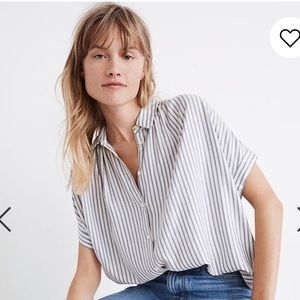 Madewell Central Shirt in Dalton Stripe